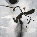 Schwarzer Haltepunkt, Öl auf Leinwand, 20 x 30 cm, 2010