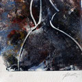 Monotype _ oil on arche paper _ 15 x 15  cm_ 2011 