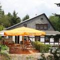 Biergarten, Meschkes Gasthaus, Hohnstein/Sächs. Schweiz