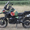 Motorrad Design Folierung Folierer BMWR1250GS BMW R1200 GS Adventure by custom company