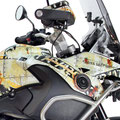 Dekor AVIATOR PETROL - Keine Aufkleber aber Carwrap-Folie fuer BMW R1200GS K25 und K50 K51 LC normal und Adventure