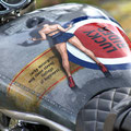 Motorrad Design Folierung Folierer Harley davidson VRSCA VROD by custom company