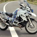 Motorrad Design Folierung Folierer Dekorsatz Aufkleber  Kofferfolien BMWR1250GS BMW R1200 GS Adventure by custom company