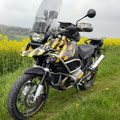 Motorrad Design Folierung Folierer Dekorsatz Aufkleber  Kofferfolien BMWR1250GS BMW R1200 GS Adventure by custom company