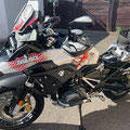 Motorrad Design Folierung Folierer Dekorsatz Aufkleber  Kofferfolien BMWR1250GS BMW R1200 GS Adventure by custom company