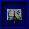 Découvrez le Jardin de Palerme 5 Pigmenti e lacche su moleskine 36 x 36 x 4 cm.   2011