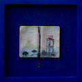Découvrez le Jardin de Palerme 11 Pigmenti e lacche su moleskine 36 x 36 x 4 cm.   2011