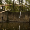 "Liquid Fishing Rod", poplar, screws, 7m long, Ypres (B), 2018