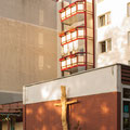 “Crucifix”,  Protestant church Rostock/Lichtenhagen