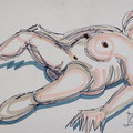 pennarello su carta - cm. 17x24