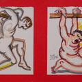 pennarelli su carta - anno  1996 - cm. 24x17