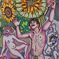 "Allegoria onirica" - anno 1993 - pastelli a cera su carta - cm. 70x50