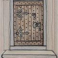 "Boni leoni" - anno 1994 - pastelli a cera su carta - cm. 31x24
