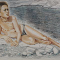 cera su carta - anno 1988 - cm. 36x48