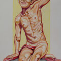 "Paolo" - pastelli su carta - cm. 48x33