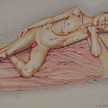 "Antonio" - anno 1987 - pastelli su carta - cm. 36x46