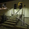 Edelstahl Handlauf mit LED-Beleuchtung