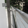 Sichtschutz Edelstahl Alu-Platten Pulverbeschichtet