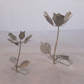 Blume aus Edelstahl
