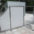 Sichtschutz Edelstahl Alu-Platten Pulverbeschichtet