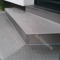 Treppenstufenverkleidung Edelstahl