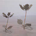 Blume aus Edelstahl