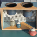 Etagère pots suspendus / Collection Géométrie / Céramiques ©LIT Au Grès d'Émaux
