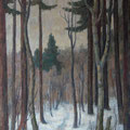 211 Waldweg im Winter 46x69