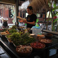nous avons suivi un petit cours de cuisine lao à Luang Prabang, mmmh =) 