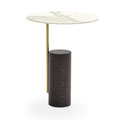 Marble auxiliar table for hotel