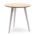 Round auxiliar table for hotel