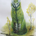 "Wächter des Waldes" (Wildkatze)