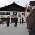 Abschreiten der Front