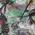 Crash - 2015-2017 - smalto e tempera su tavola