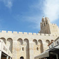 Kirche von Saintes Maries de la Mer in der Camargue.