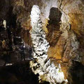 Grotta Gigante - 12 m hohe "Ruggero" Säule