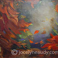 VENDUE- Automne naissant - 40x30 pouces - Acrylique et mixtes sur toile galerie - VENDUE