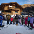 Kurz vor dem Start am Figol-Lift