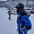 nicht nur Ski fahren, auch Snowboard