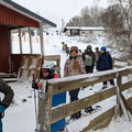 Andrang am Skilift