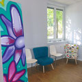 Wartebereich der Frauenärzte vom Bruderwald am Standort Buger Str. 101 in Bamberg