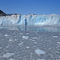 Columbia-Glacier - beeindruckend wenn 30m Eis ins Meer abbrechen...