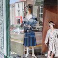 SHOP WINDOW DUMMIES, Acrylic on canvas, 50cms x33 cms. Private collection