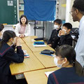 留学生も日本語を勉強中