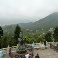 Sicht vom Big Buddha (bei Nebel)