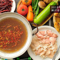 2018年11月25日　神戸市にて撮影した韓国もつ鍋のイメージ（Uber Eats用）