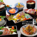 2013年10月22日 神戸市内にて撮影した集合料理