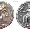 Grèce hellénistique - Macédoine - Tétradrachme d'Alexandre le Grand  325 - 323 av. J.C