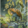 Surpris par l'orage ( VENDU )