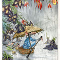 à fleur d'eau